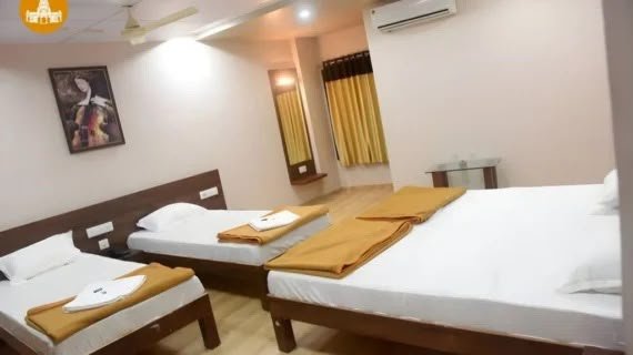 Kokila Dhiraj Dham Dwarka room interior